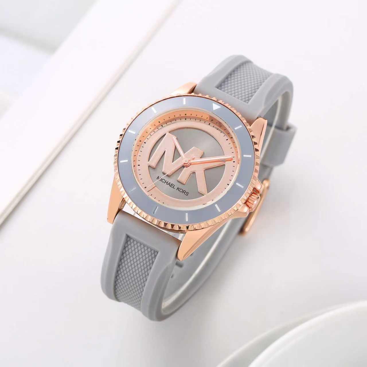Rubber Belt Women's Premium Watch In Variants Color